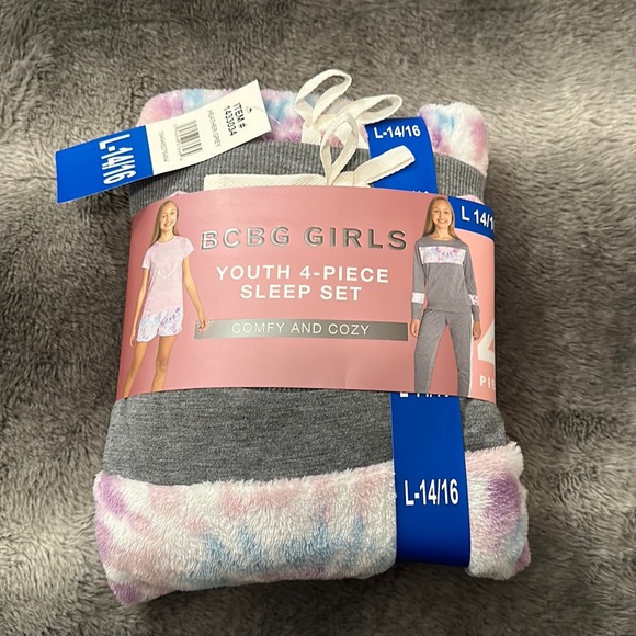 Kids BCBG GIRLS 4-piece sleep set - Picture 1 of 2